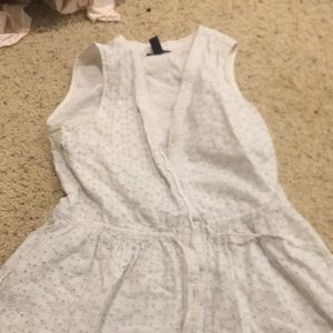 Cotton button up dress